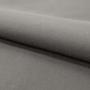 Axroma Canvas solid fabric swatch in Gray — outdoor cushion upholstery option