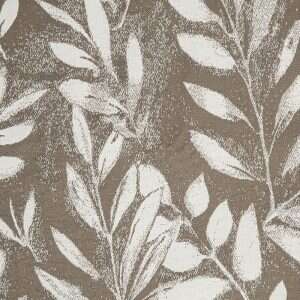 Woven Jacquard abstract fabric swatch in Light brown — outdoor cushion upholstery option