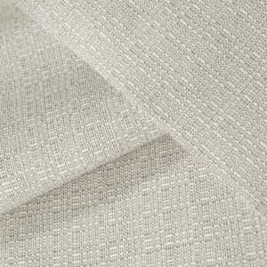 Axroma Canvas solid fabric swatch in Light gray — outdoor cushion upholstery option