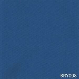 Premium Olefin solid fabric swatch in Blue — outdoor cushion upholstery option
