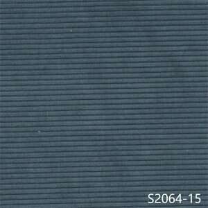 Corduroy solid fabric swatch in Blue — outdoor cushion upholstery option