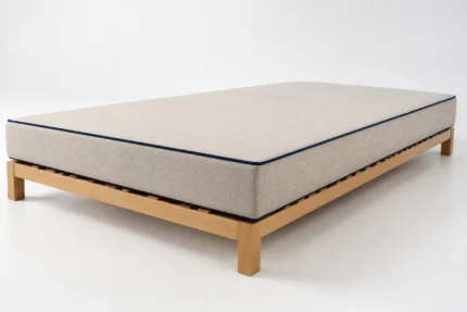 Measuring for custom futon cushions — dimensions taken edge to edge for an exact factory cut