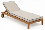 Custom lounge chair cushions, made to your measurements — tailored scene