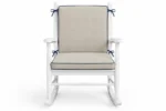 Custom rocking chair cushions, made to your measurements — tailored scene
