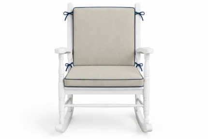 Custom rocking chair cushions, made to your measurements — tailored scene