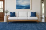 Custom settee cushions, made to your measurements — tailored scene