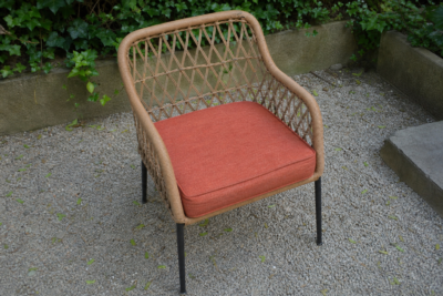 17 x 18 outdoor cushions — rectangular replacement pads for compact patio chairs