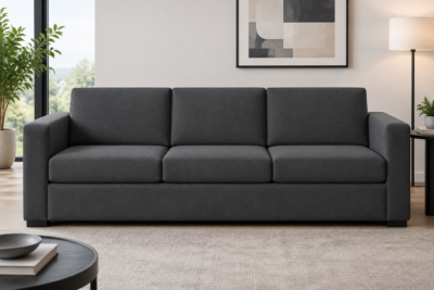 Omaha Ashley modular sectional with tailored custom-fit cushions