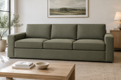 Rawcliffe Ashley extra-deep modular sofa with custom replacement cushions
