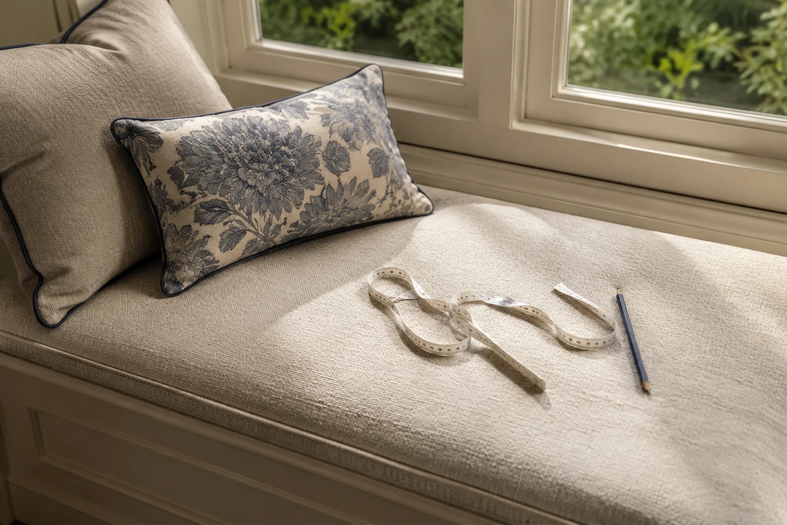 The Reading-Nook Layer Cushions Plus Pillows