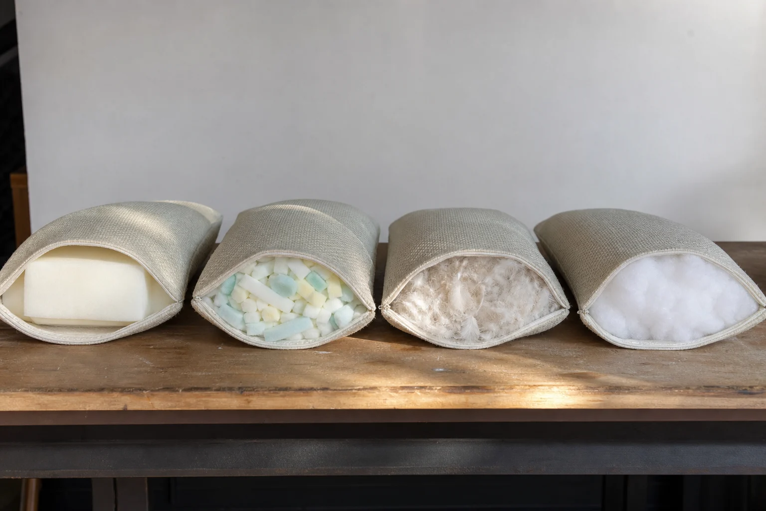 Cushion Filling Types Compared