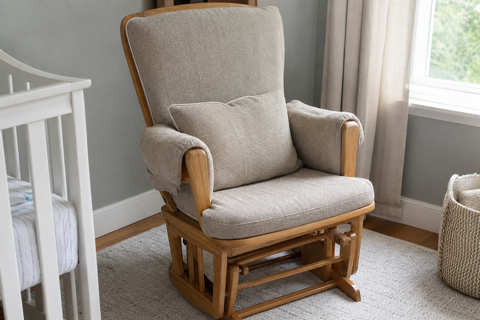 Glider rocker cushions guide — three-piece replacement sets for platform gliders