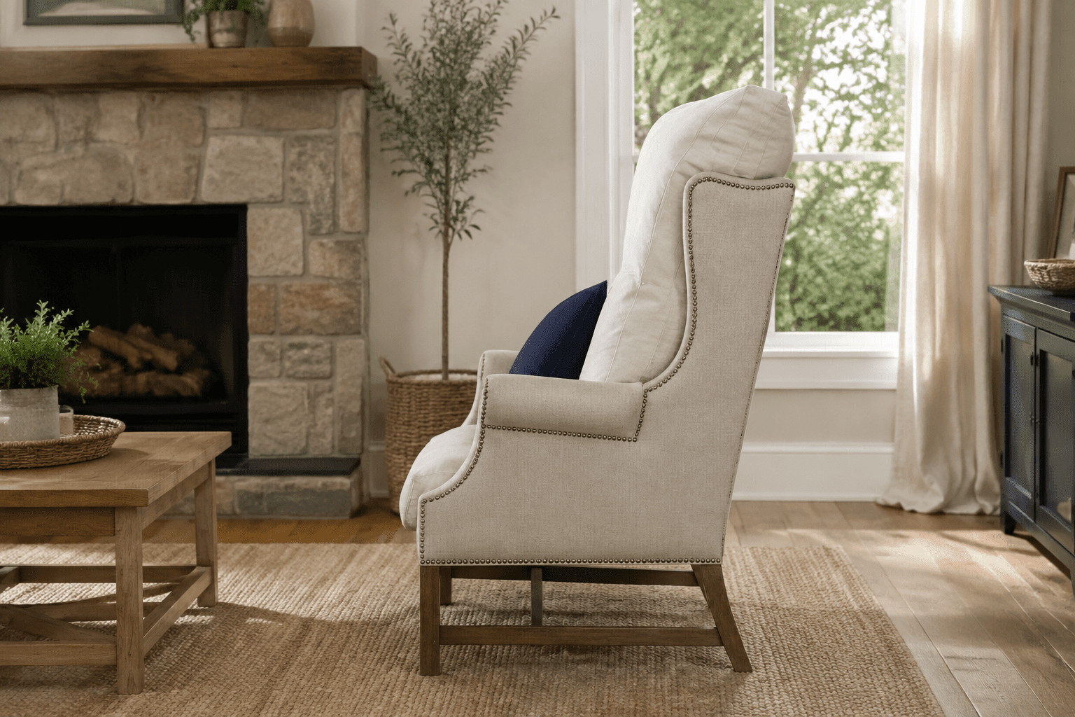 Ordering the tall-back specification for high back chair cushions