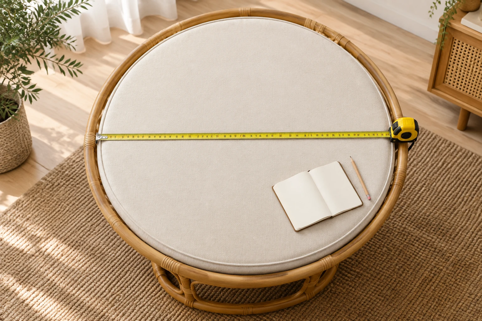 The Two Diameters That Define the Cushion