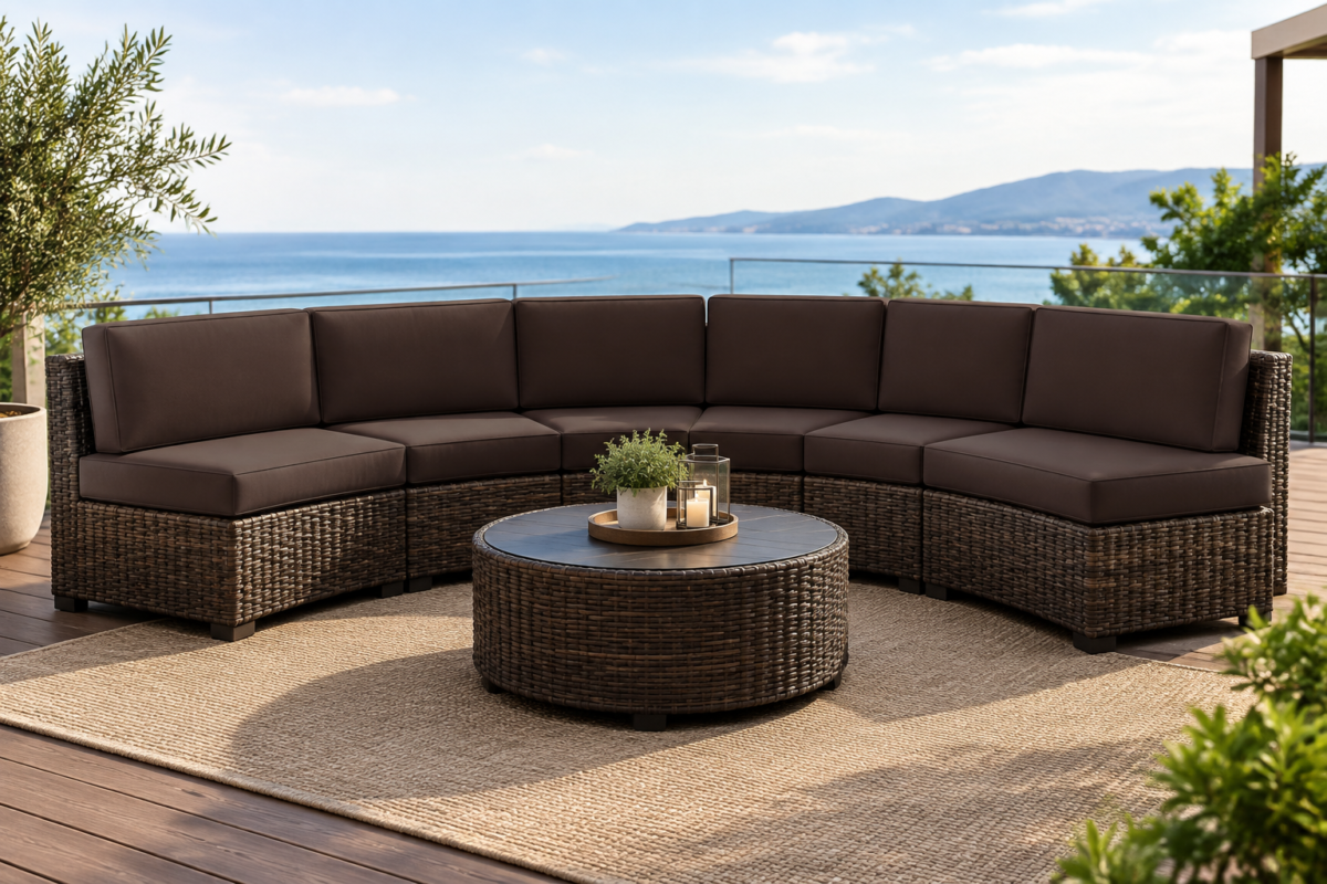 How to Measure Curved Wicker Seating for Custom Cushions