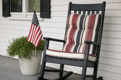 Patriotic Porch Cushions