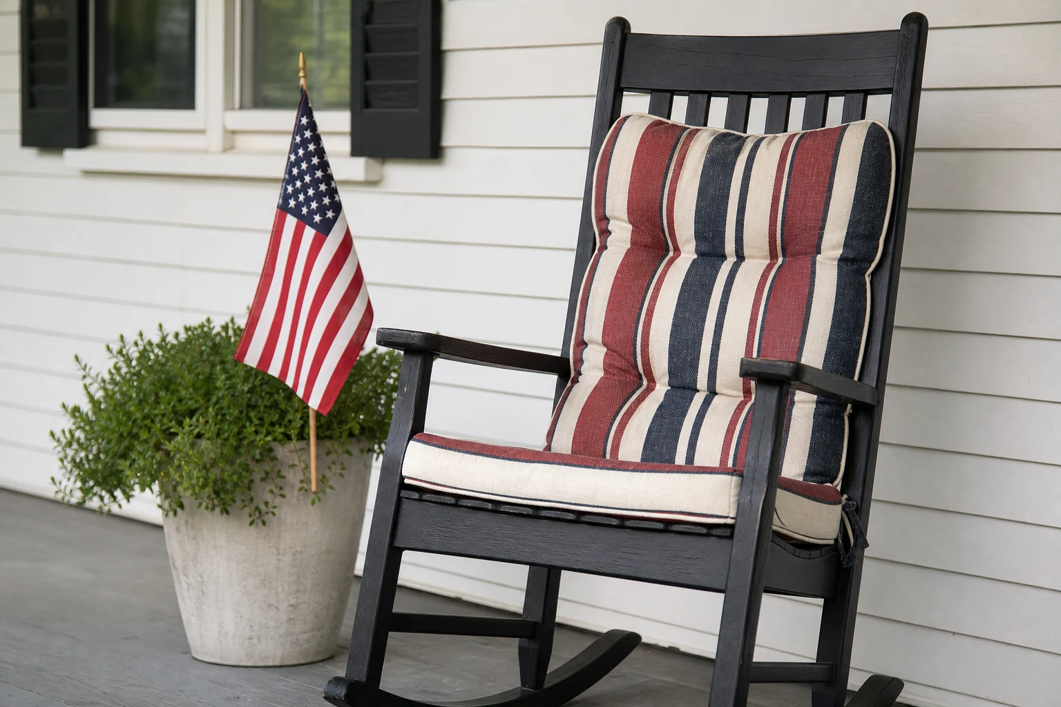 Patriotic Porch Cushions