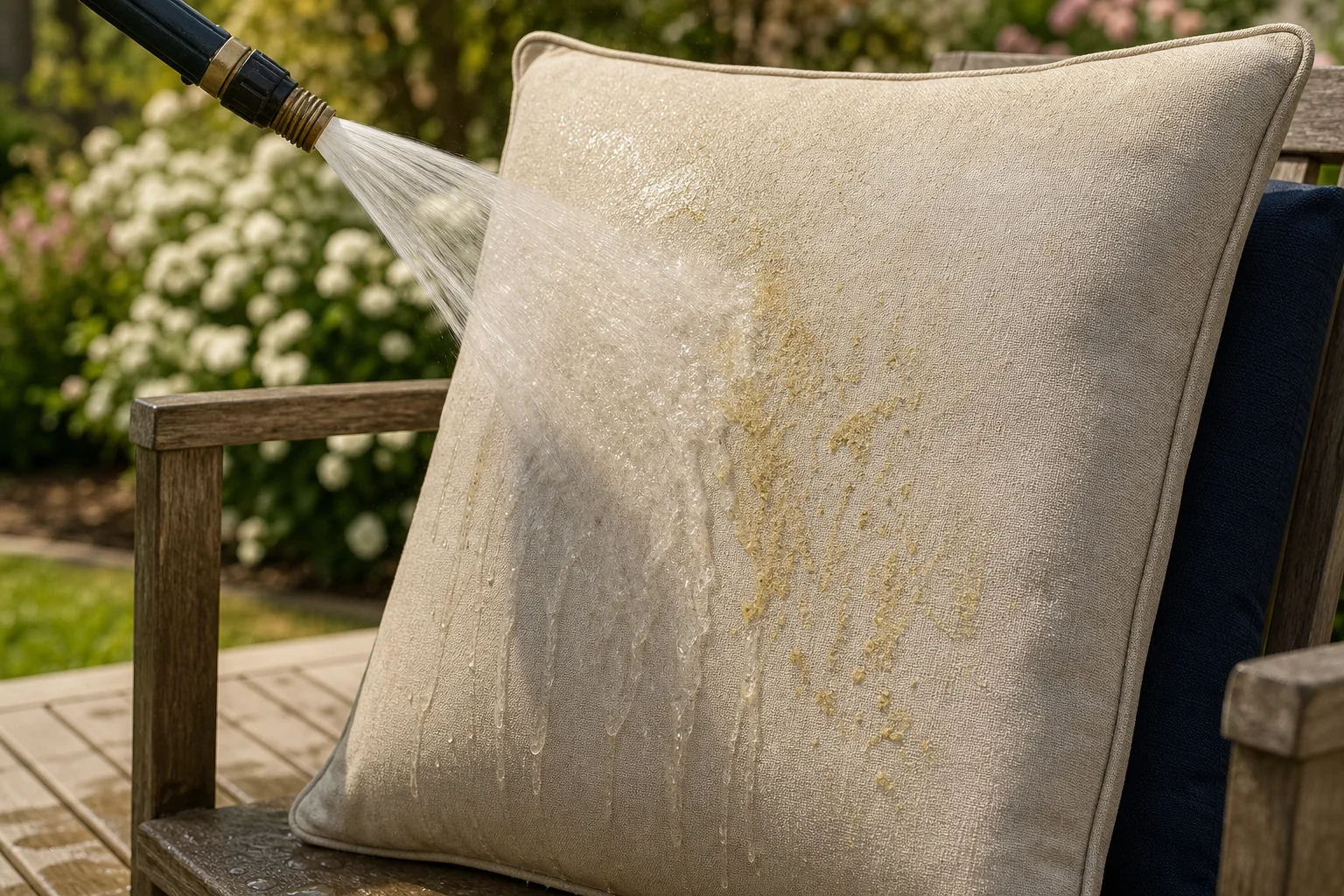 Removing Pollen Thats Already There
