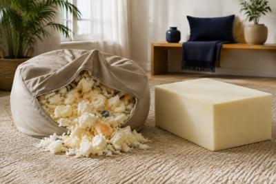Why Beanbags Run on Shredded and Seats Cannot