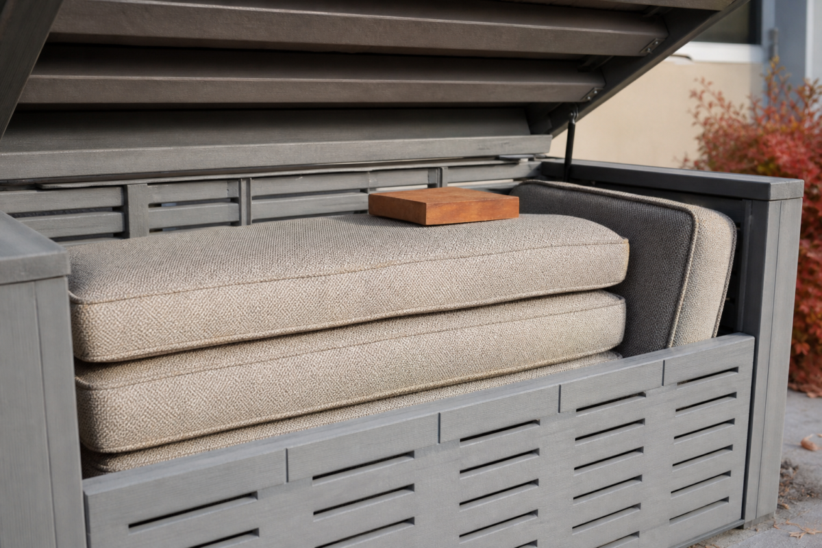 How to Store Outdoor Cushions for Winter