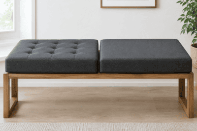 Tufted vs Unbuttoned Cushions