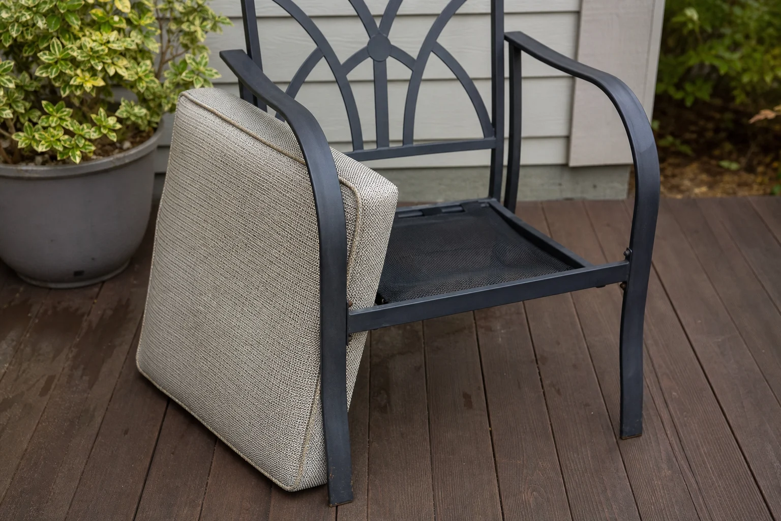 Hampton Bay West Park replacement cushions — patio lounge seating, cut to OEM series dimensions