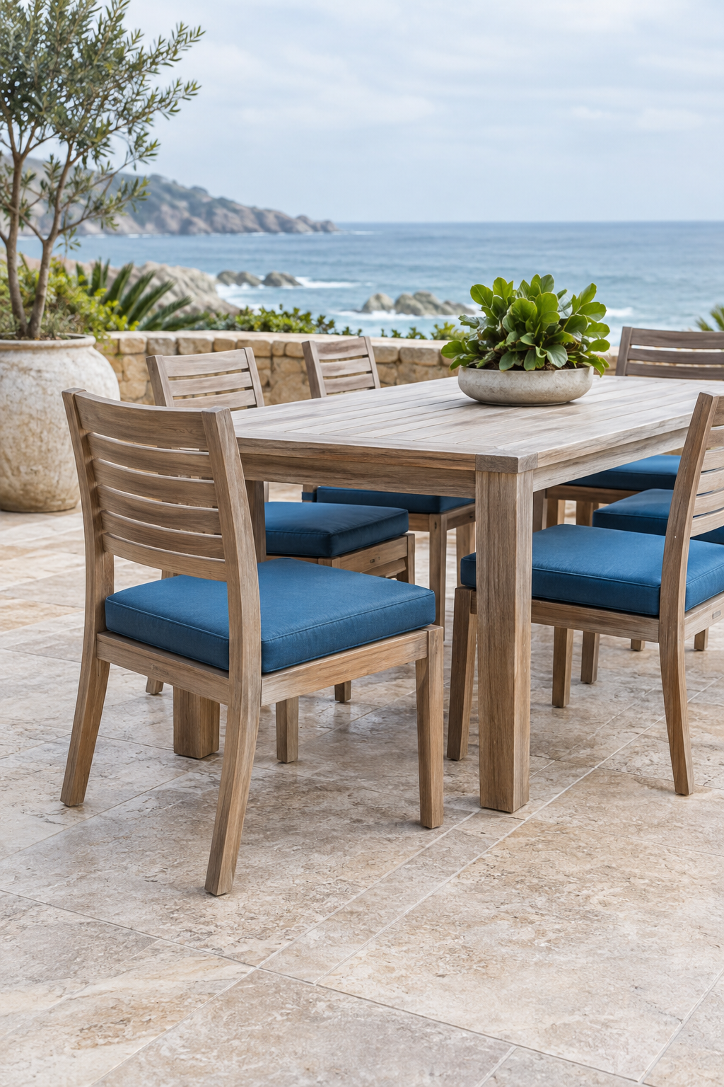 Crescent wicker frame measured for Ravello replacement cushions — 49 by 26 crescent ottoman pads need templates